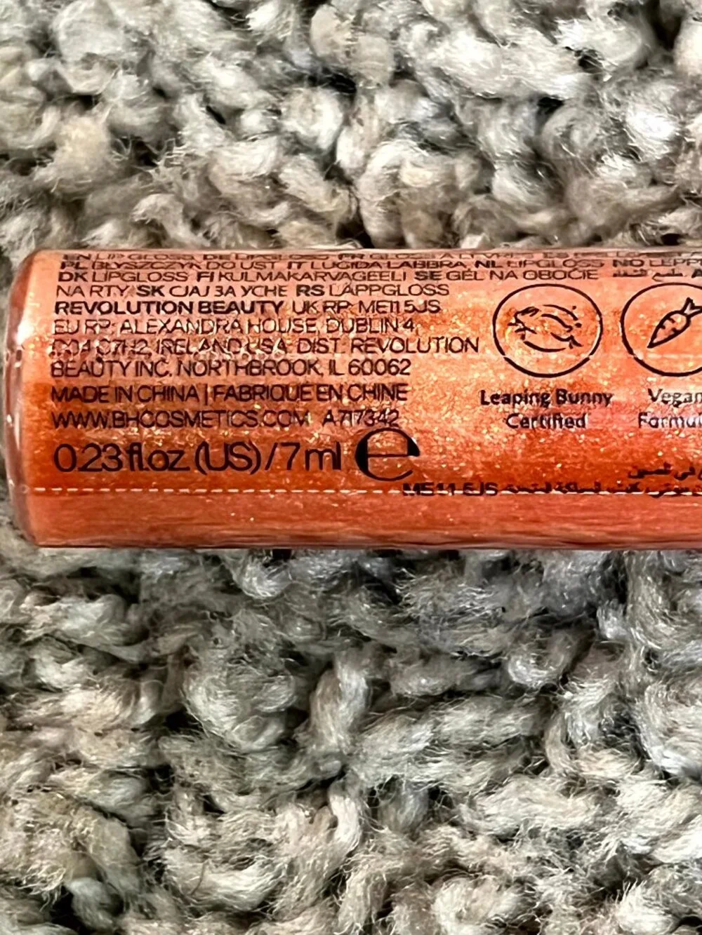 BH 411 Lip Glaze Shimmer Gloss Vintage